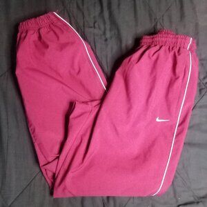 Vintage Nike Team Striped Mesh Lined Wind Pants Joggers Trainers